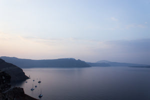 Santorini Sunrise Framed Photograph