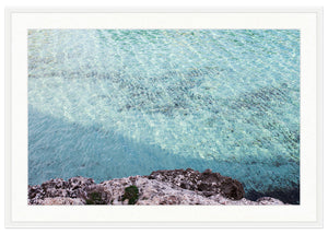 Majorca Maze Framed Photograph
