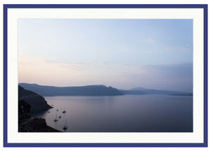 Santorini Sunrise Framed Photograph